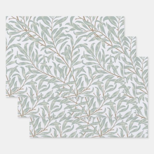 WRAPPING PAPER  WILLIAM MORRIS  WILLOW