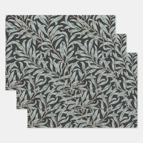 WRAPPING PAPER  WILLIAM MORRIS  WILLOW