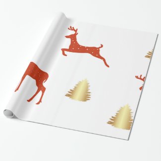 Wrapping Paper Winter Holidays