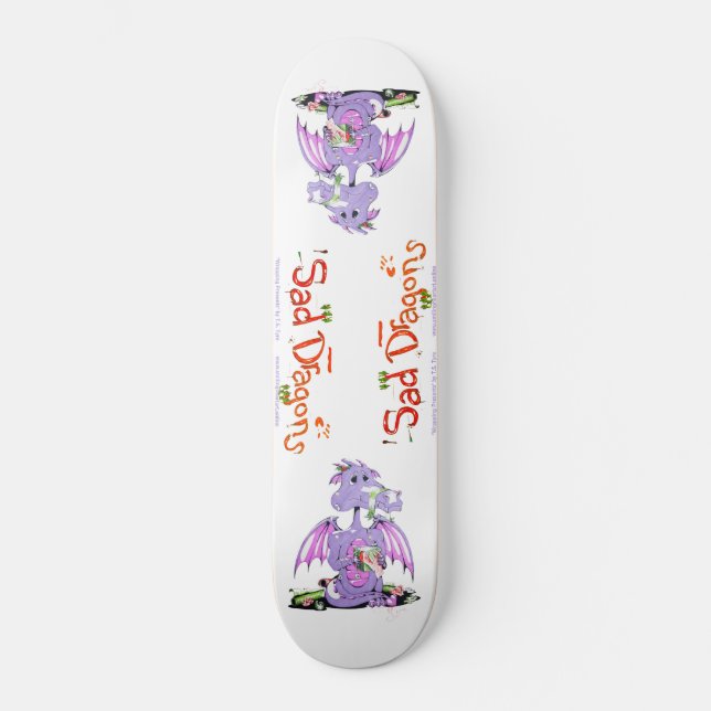 "Wrapping Presents" by T.S. Tyre Skateboard (Front)