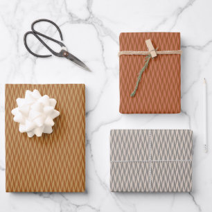Wrapping retro herringbone pattern for Christmas Paper Sheets