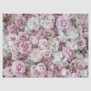 Wrapping Tissue - Victorian Roses Collage Tissue Paper