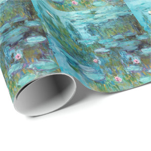 Wrappingpaper Claude Monet Nympheas Water Lilies 