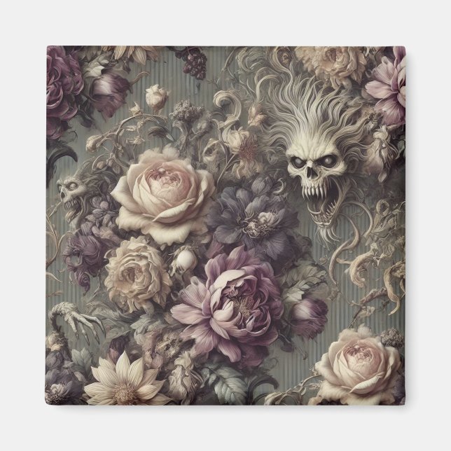 Wrath of the Rabid Specter – Gothic Victorian Magnet (Front)