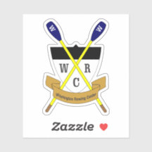 WRC Crest Die-Cut Vinyl Sticker - Multiple Options