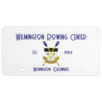 WRC Front License Plate