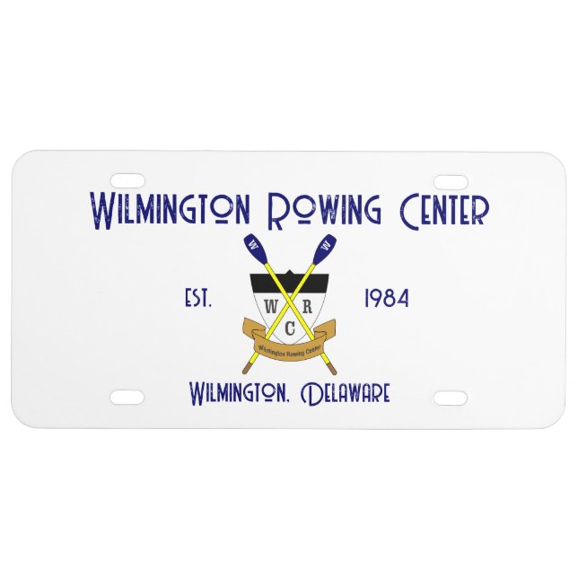 WRC Front License Plate (Front)