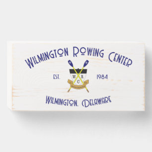 WRC Wooden Rectangle Box Sign