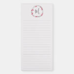 Wreath 1 Magnetic Notepad at Zazzle