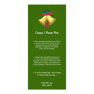 Wreath and Bells Rack Card