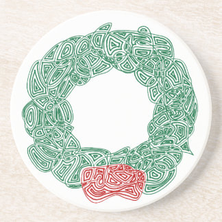 Wreath Drink Coaster
