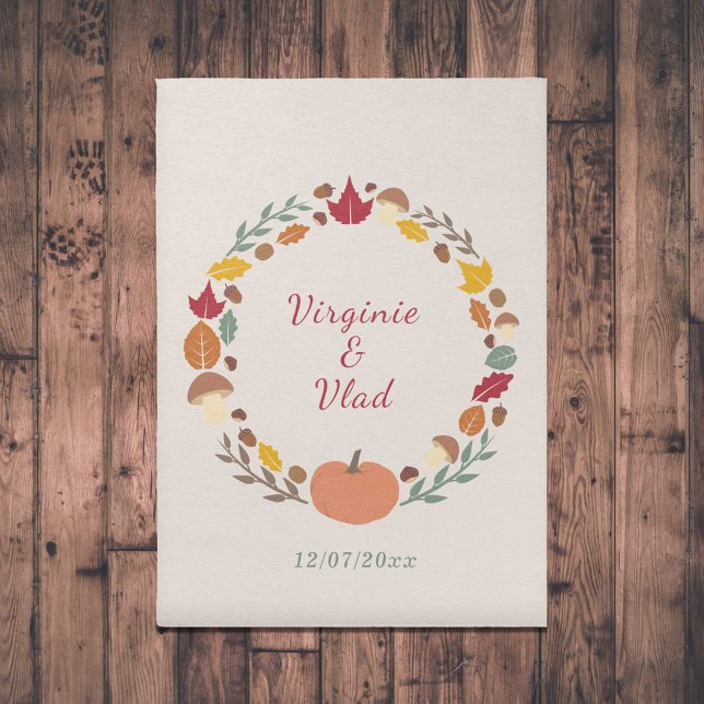 Wreath & Fall Wedding Rug (Wreath & Fall Wedding Rug)