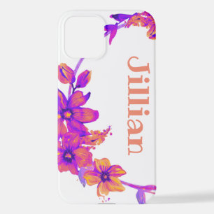 Wreath Flowers Greenery Floral Religious Gift Art iPhone 12 Case