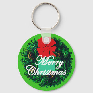 Wreath Keychain
