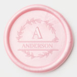 Wreath Monogram Wedding  Wax Seal Sticker<br><div class="desc">Our wedding wax seal stickers are fully customizable,  allowing you to add your initials or choose a personalized monogram. This ensures that each seal is tailor-made to represent your love story. The wax seals can be applied effortlessly,  bringing a touch of sophistication and nostalgia to your wedding stationery.</div>