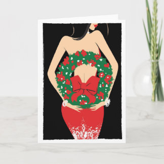 Wreath notecard