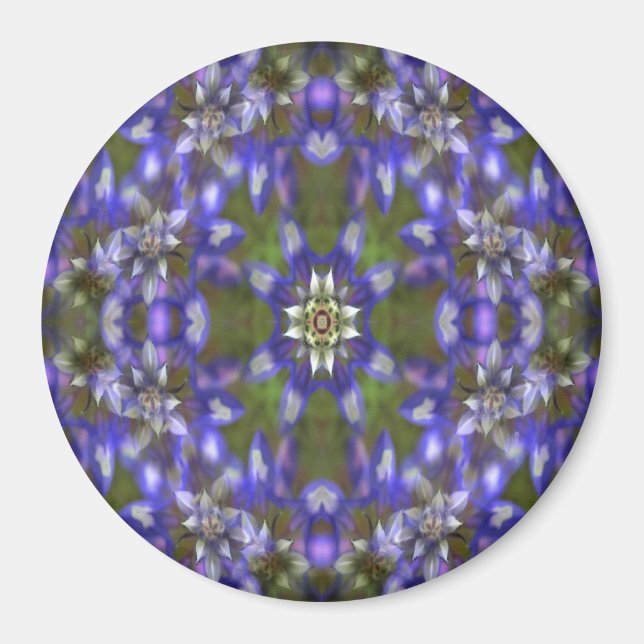 Wreath of Lupine.... Magnet (Front)
