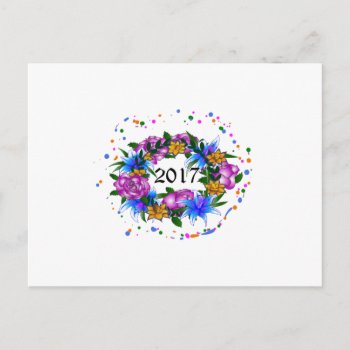 Wreath Of Promise Postcard by Ephemeral_Arts at Zazzle