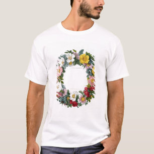 Wreath of Roses, Frontispiece for 'Les Roses' T-Shirt