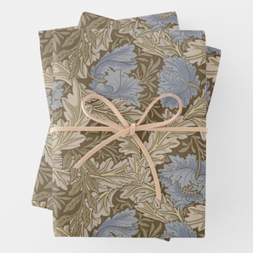 Wreath Pattern by William Morris Wrapping Paper Sheets