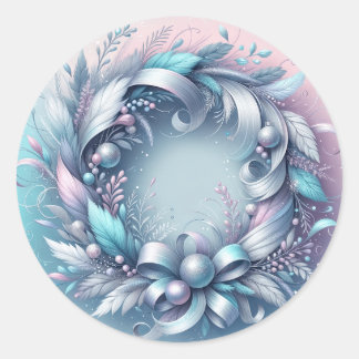 Wreath sticker