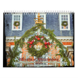 Wreaths of Colonial Williamsburg Calendar
