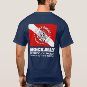 Wreck Alley (San Diego)(wreck Diving) T-Shirt