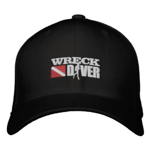 Wreck Diver Embroidered Cap