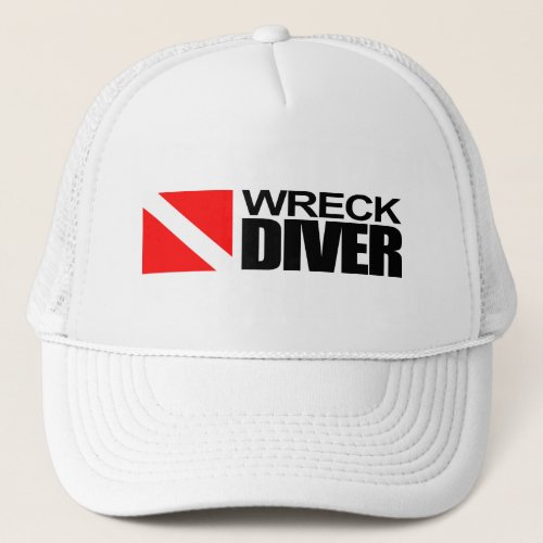 Wreck Diver Trucker Hat