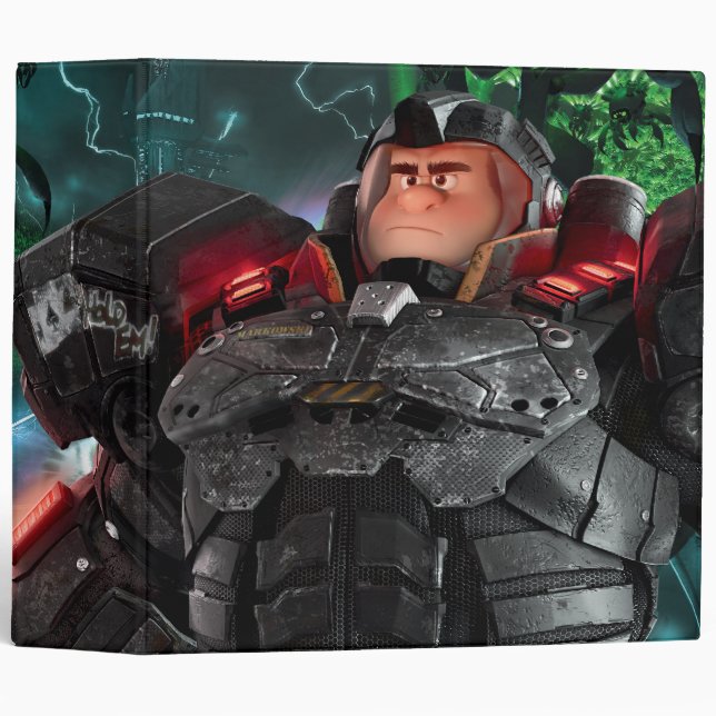 Wreck it Ralph 1 3 Ring Binder (Front/Spine)