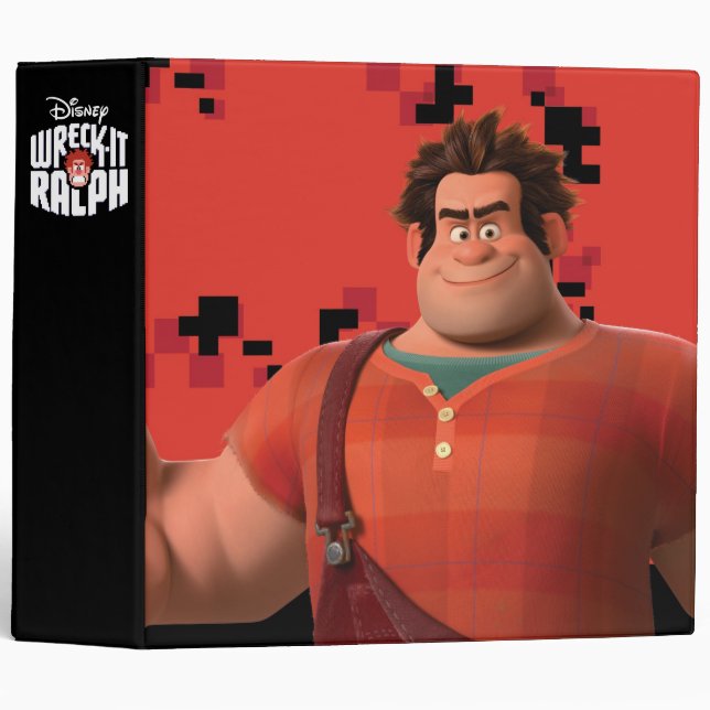 Wreck-It Ralph 3 Binder (Front/Spine)