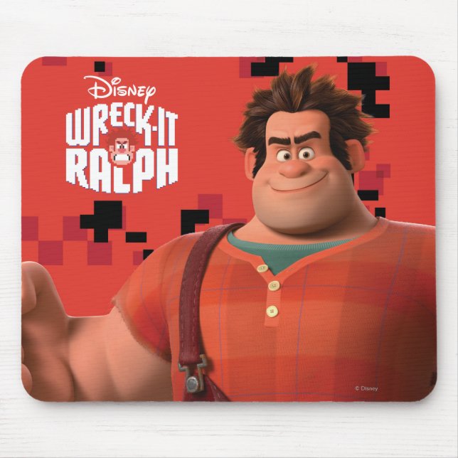 Wreck-It Ralph 3 Mouse Pad (Front)