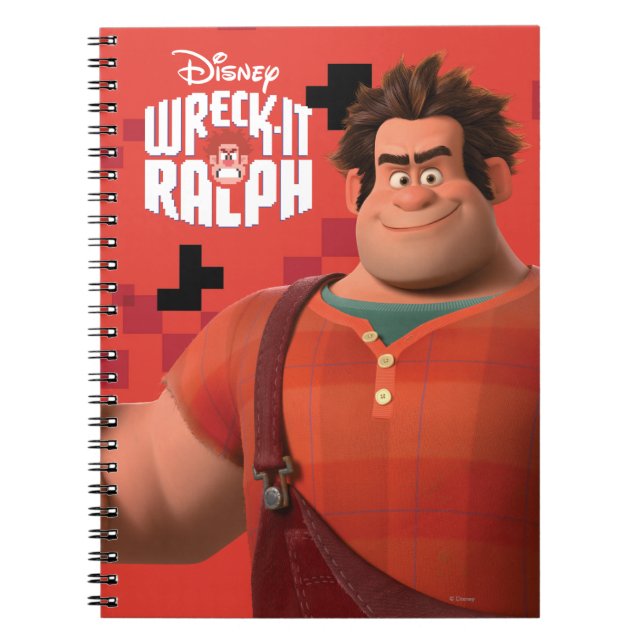 Wreck-It Ralph 3 Notebook (Front)