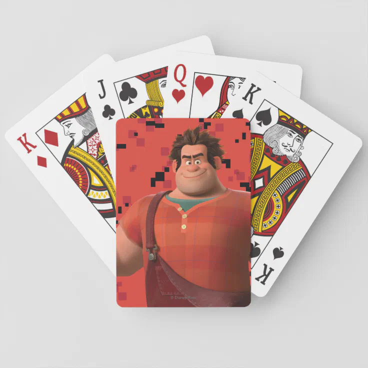 Wreck-It Ralph 3 Playing Cards | Zazzle