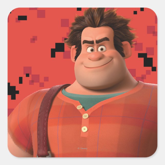 Wreck-It Ralph 3 Square Sticker (Front)