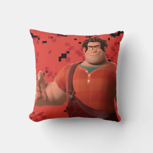 Wreck_It Ralph 3 Throw Pillow
