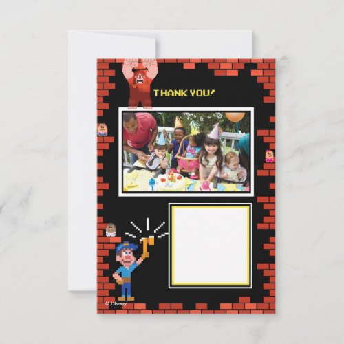 Wreck_It Ralph Birthday Thank You Cards 2