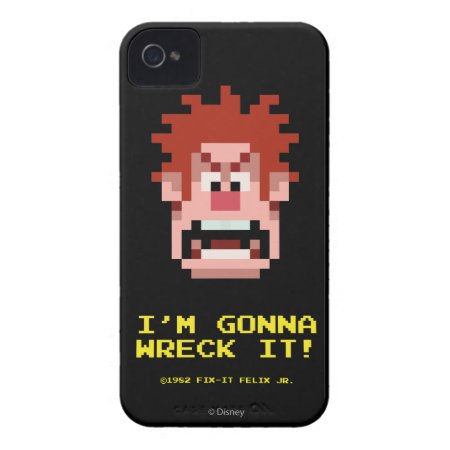 Wreck-it Ralph: I'm Gonna Wreck It! Iphone 4 Cover