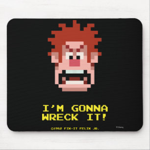 Wreck-It Ralph: I'm Gonna Wreck It! Mouse Pad