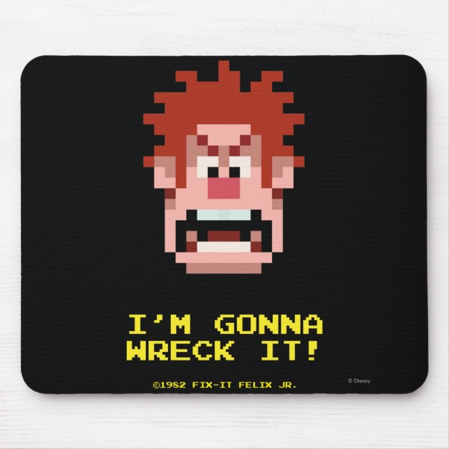 Wreck-It Ralph: I'm Gonna Wreck It! Mouse Pad (Front)