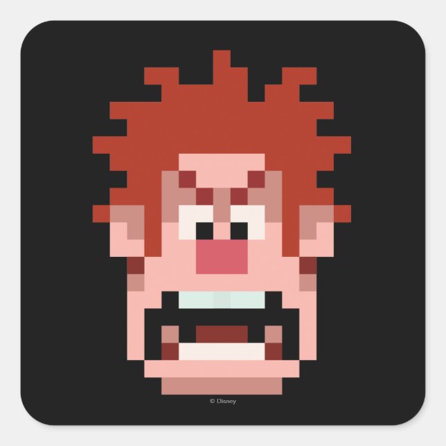 Wreck-It Ralph: I'm Gonna Wreck It! Square Sticker (Front)