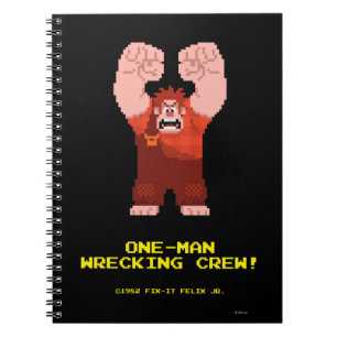 Wreck-It Ralph: One-Man Wrecking Crew! Notebook