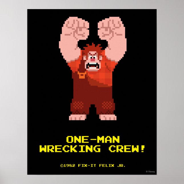 Wreck-It Ralph: One-Man Wrecking Crew! Poster (Front)