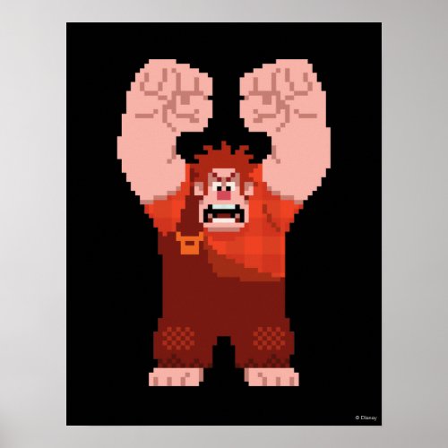 Wreck_It Ralph One_Man Wrecking Crew Products Poster