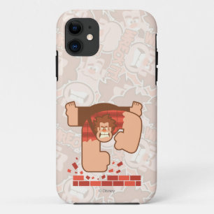 Wreck it Ralph Pounding Bricks iPhone 11 Case