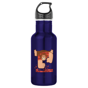Wreck it Ralph Pounding Bricks Stainless Steel Water Bottle