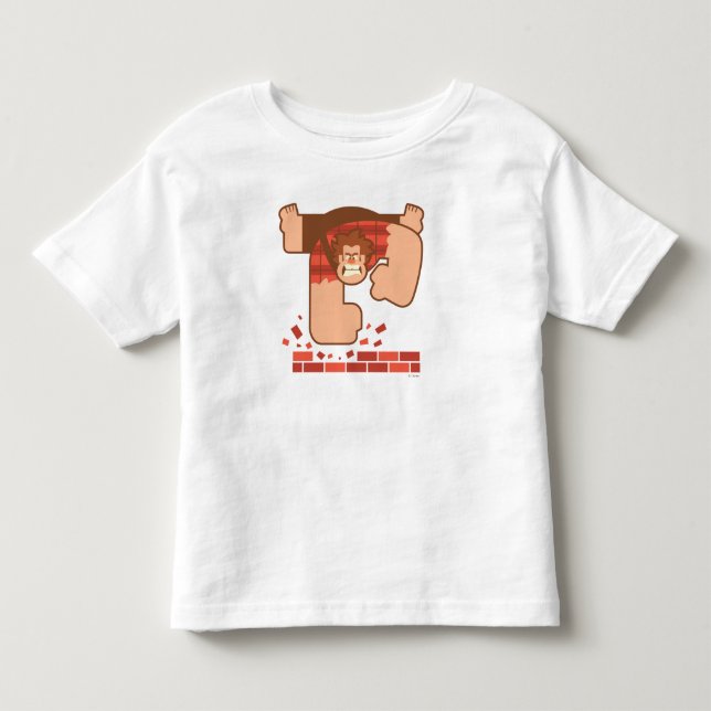 Wreck it Ralph Pounding Bricks Toddler T-shirt (Front)