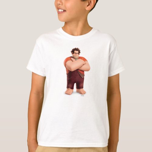 Wreck_It Ralph Standing with Arms Crossed T_Shirt