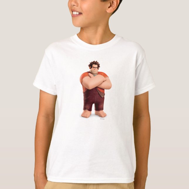 Wreck-It Ralph Standing with Arms Crossed T-Shirt (Front)