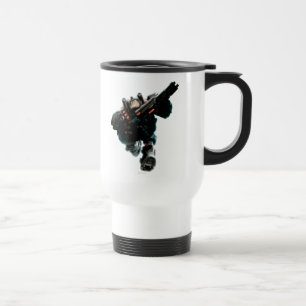 Wreck-It Ralph with Gun Travel Mug